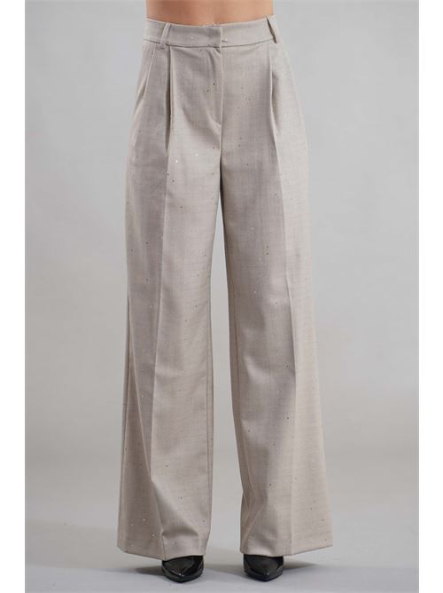 Pantalone palazzo federica erre | PERLA 572BEIGE